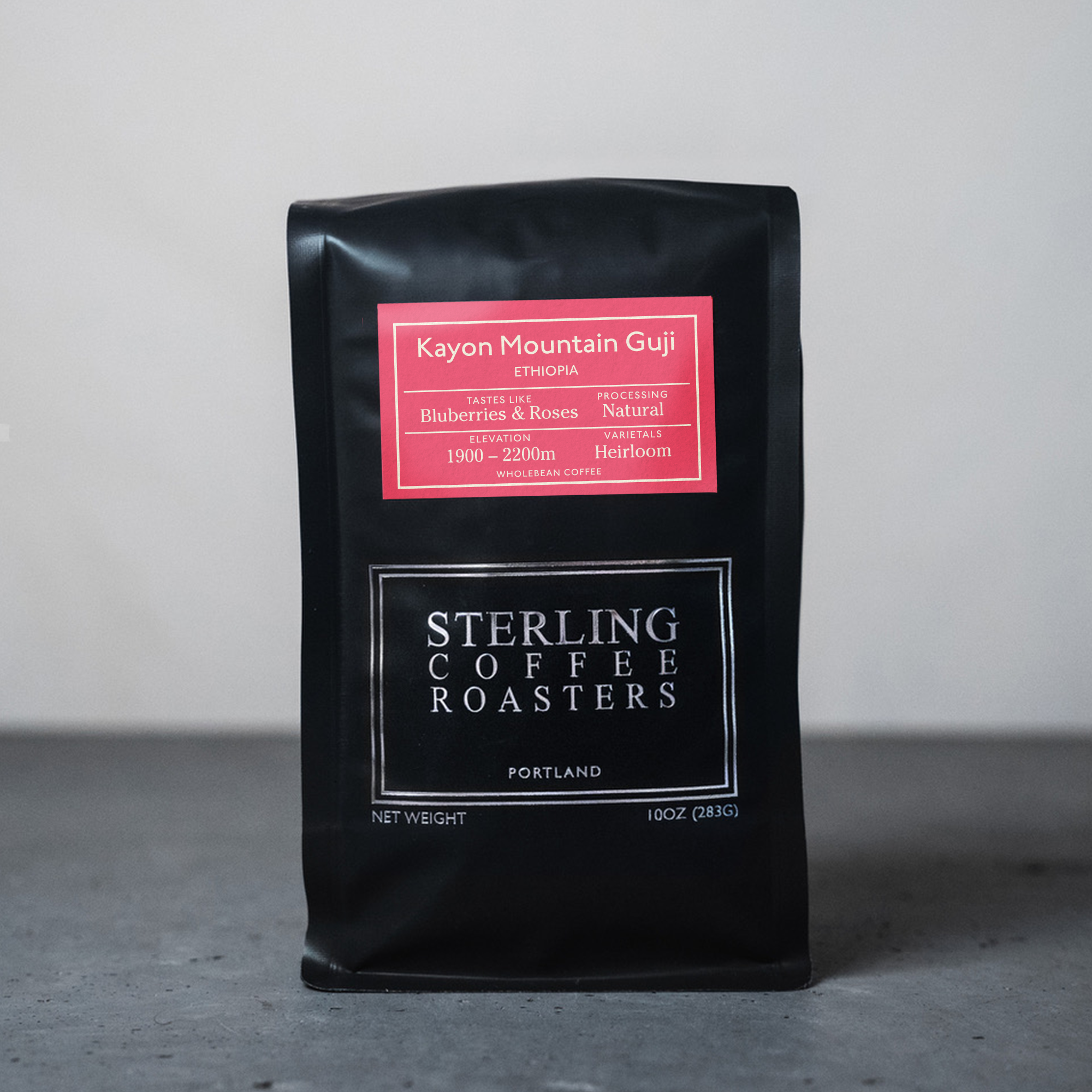 Sterling Coffee Roasters Kayon Mountain Guji bag