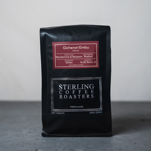 Kenya Gicherori Embu: Tastes like Blackberries & Molasses