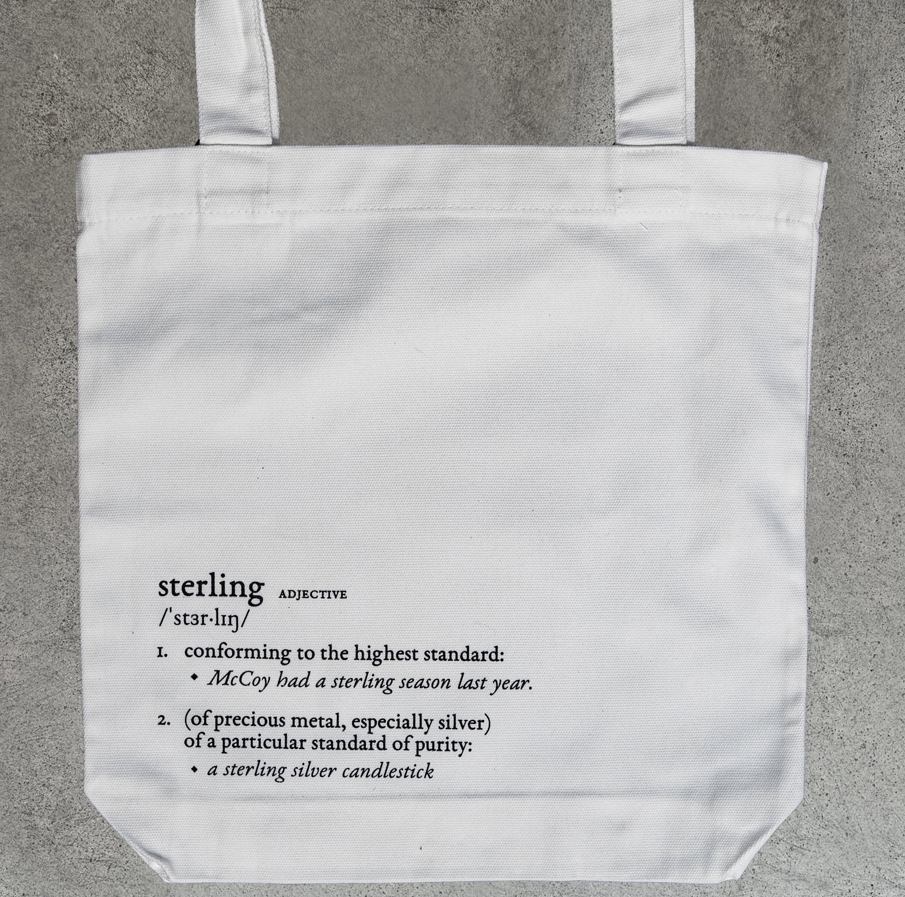 Cream Sterling Definition Tote